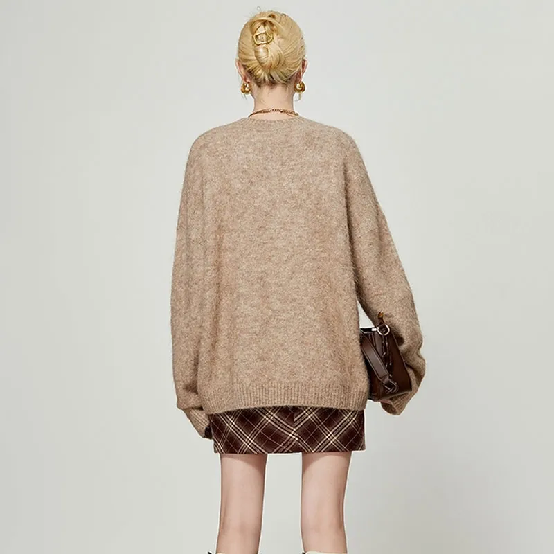 Weekly Sweater Women's Light Umber-1