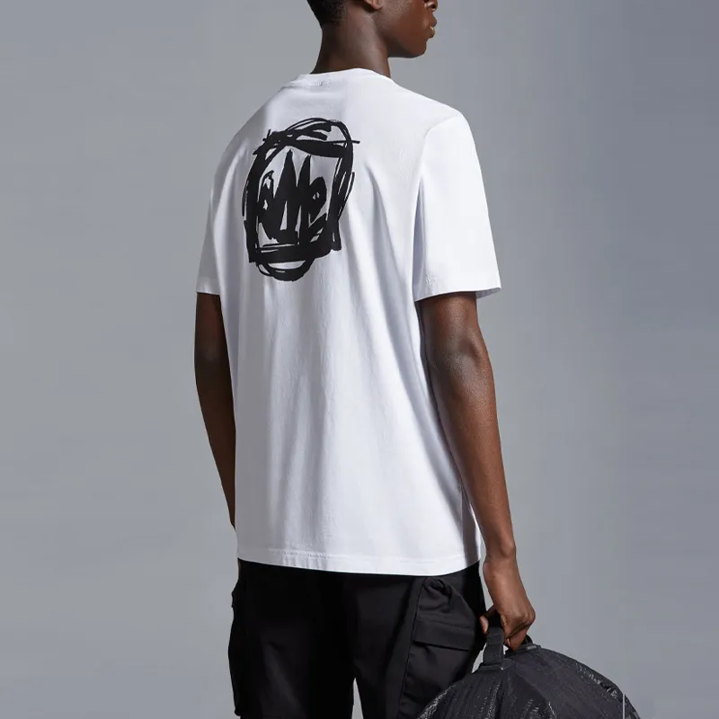Moncler T Shirt Men's Optical White-2