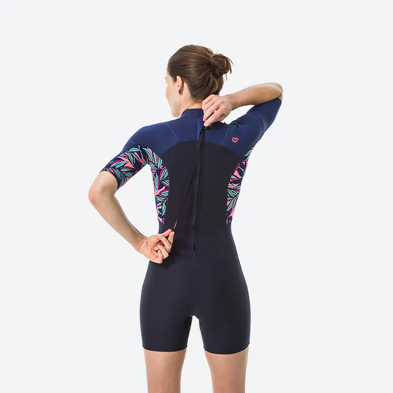 DECATHLON One piece Swimsuit Women's Black-2