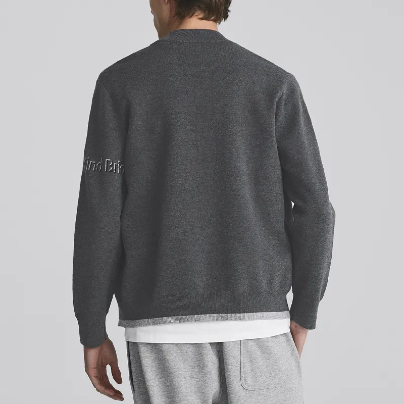 MindBridge Sweater Men's Heather Gray-3