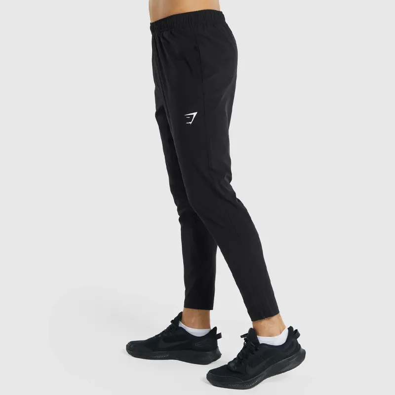 GYMSHARK Knitted Sweatpants Men's Black-2