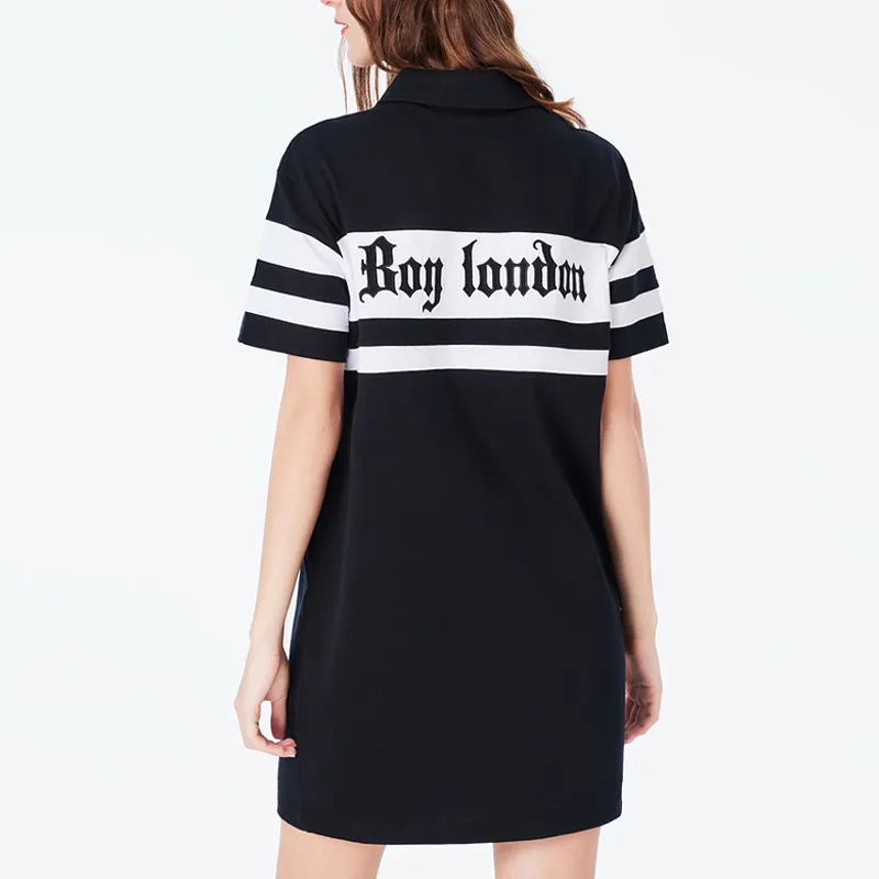 Boy London Short Sleeved Dresses Women's Black-3