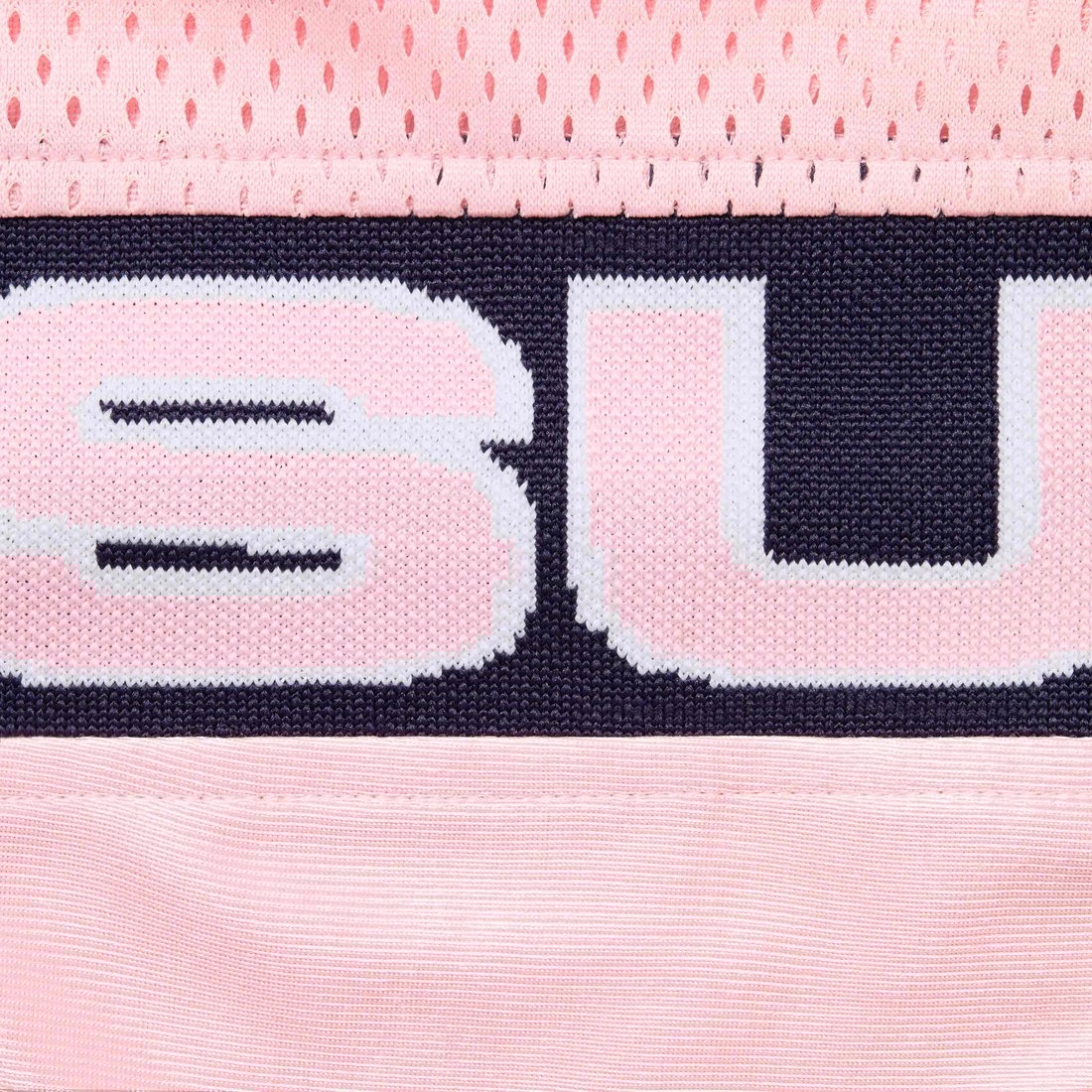 Buy Supreme Jacquard Rib Football Jersey 'Pink' - FW24KN6