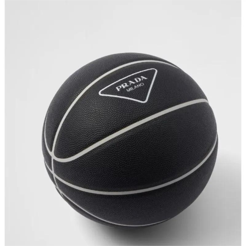 PRADA Rubber Basketball Black Size 7 Ball Training Unisex-3