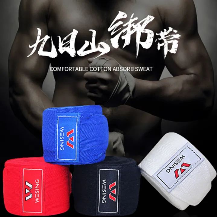 WESING Boxing Protective Gears Durable, Moisture Wicking, Skin Friendly 2 Pack 1 Pair Unisex-2