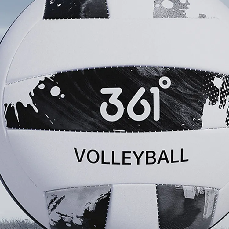 361° PVC Size 5 Volleyball Unisex Black-3