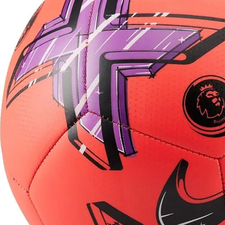 Nike Size 5 Soccer PU Unisex Red Purple Color-1
