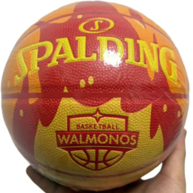SPALDING x HUAMENGXING Collaboration PU Basketball Multicolor Size 4 Training Competition Kids'-2