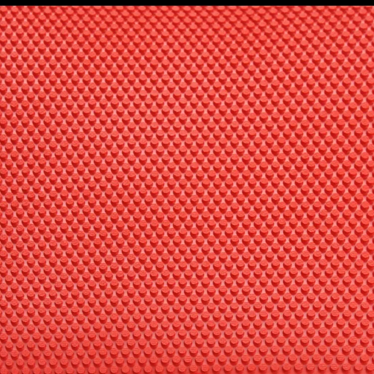 GEWO Table Tennis Rubbers Rubber Raw Pips Rubber Curved Circle Compatibility Training Red-1