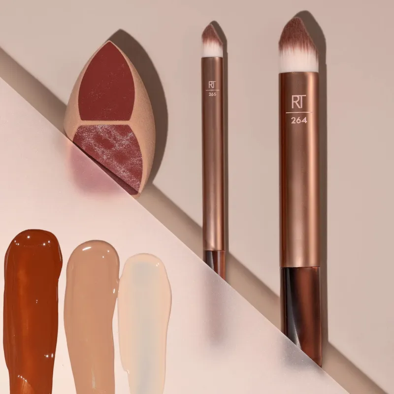 Real Techniques Finger Sponge Make-up Tools Natural-2