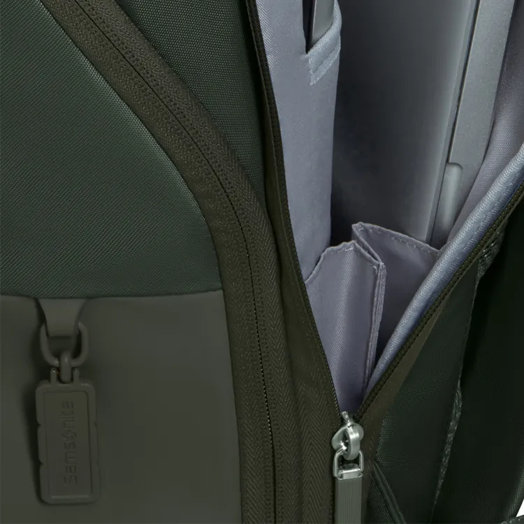SAMSONITE Polyurethane And Polyester Blend Backpack Women's Forest Green-5