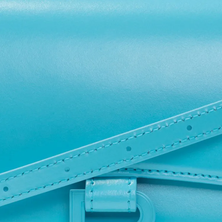 Balenciaga Hourglass Calfskin Hourglass Bag Shoulder Bag Crossbody Bag Women's Blue-4