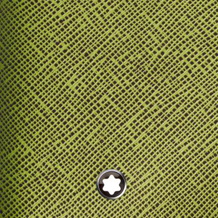 MONTBLANC Leather Pen Pouch Storage Bag Unisex Green-5