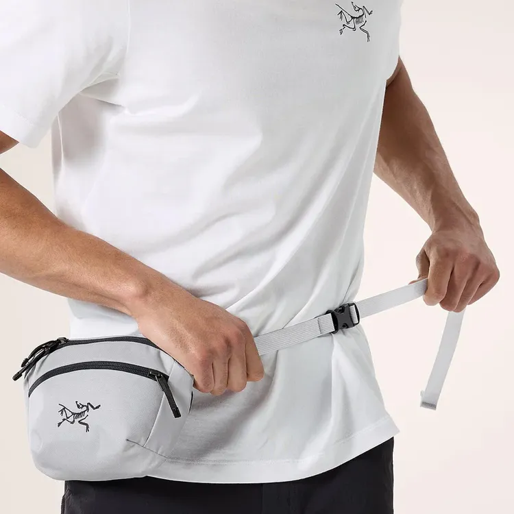 Arcteryx Mantis Recycled Polyester Fanny Pack Unisex Gray-3