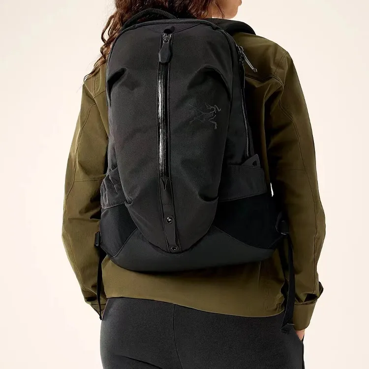Arcteryx ARRO Nylon Outdoor Mountaineering Bag Backpack Unisex Black-5