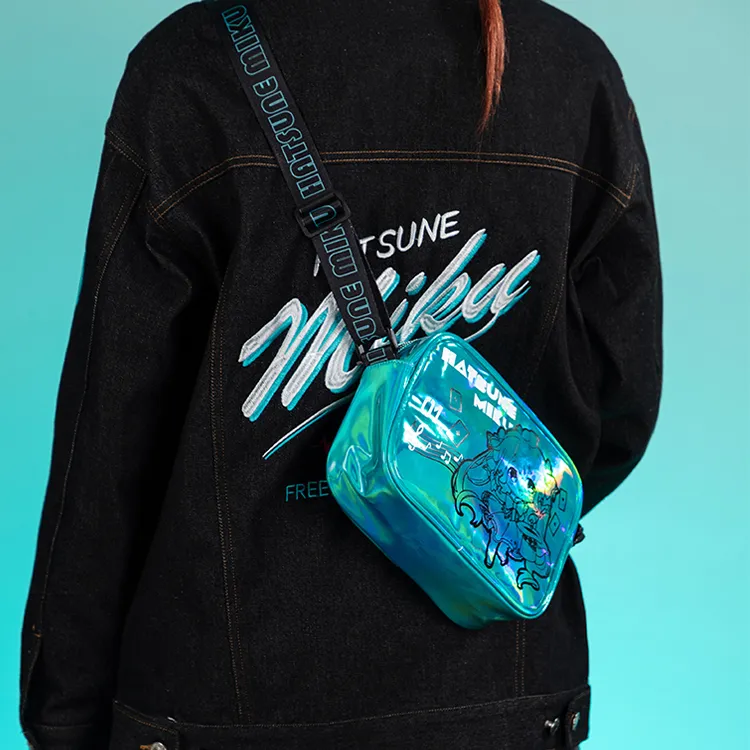 MOEYU Hatsune Miku PU Shoulder Bag Regular Unisex Green-2