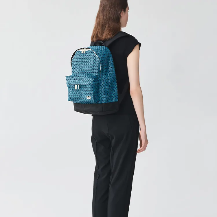 ISSEY MIYAKE Kuro Cotton Backpack Unisex Blue-5