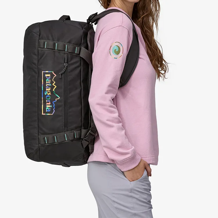 Patagonia Polyester Travel Bag Regular Unisex Matte Ink Black-2