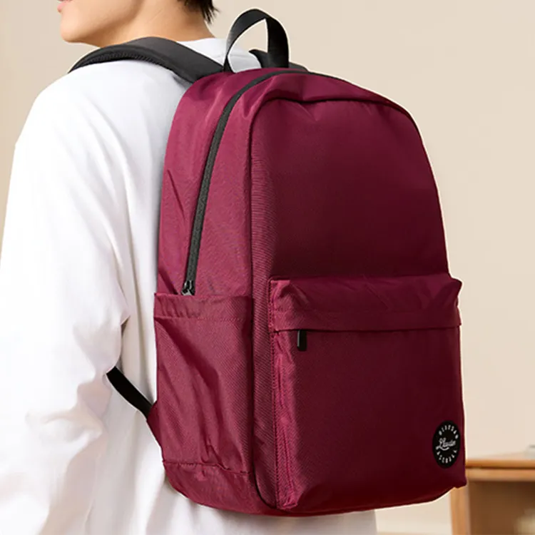 QIAODAN 900D Sanji Backpack Regular Unisex Vermilion Red-5