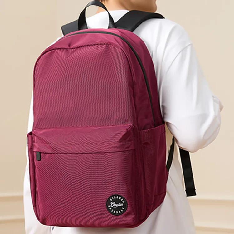 QIAODAN 900D Sanji Backpack Regular Unisex Vermilion Red-4