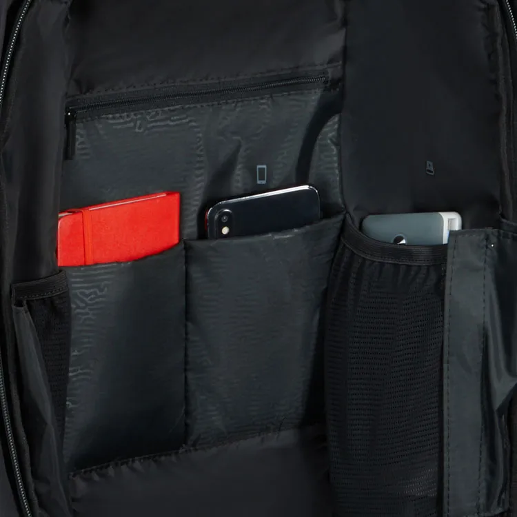 SAMSONITE Recycled Material Backpack Men's Black-4