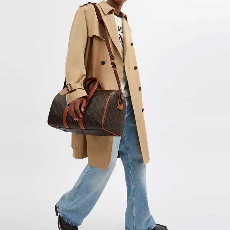 COACH Gotham Coated Canvas Portable One Shoulder Travel Bag Men's-4