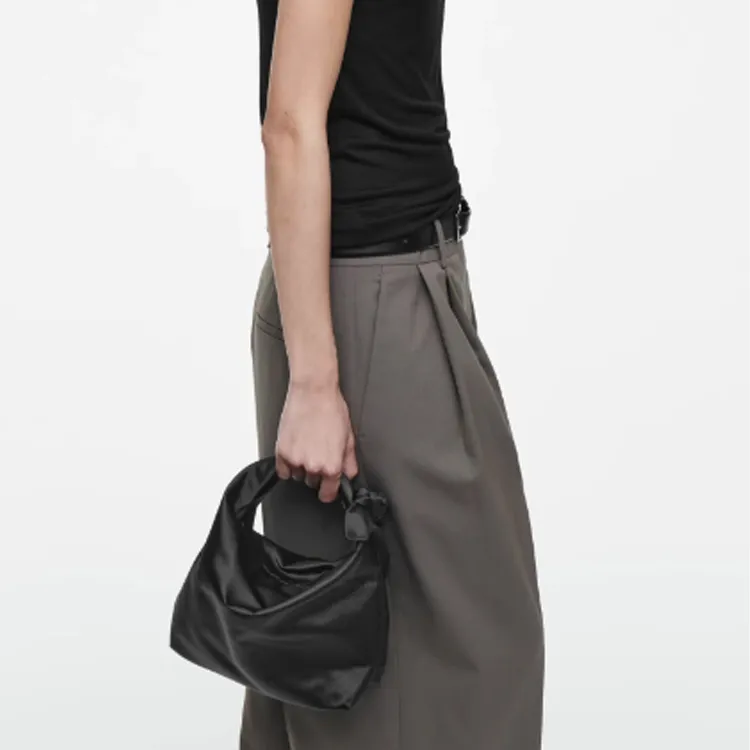 COS PU Handbag, Shoulder Bag Mini Women's Black-3