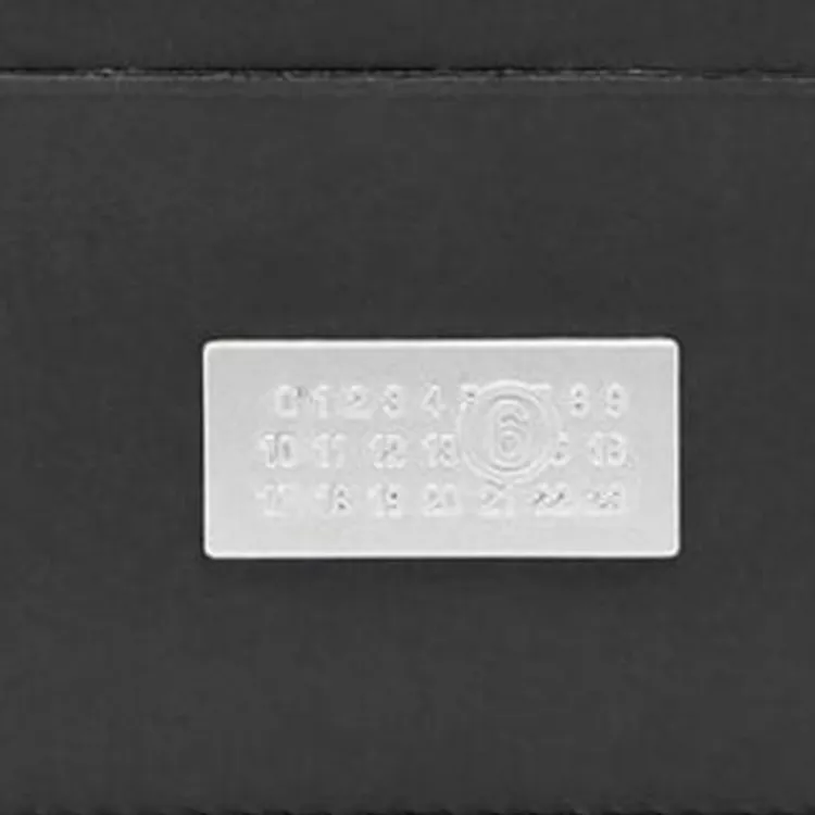 MM6 Maison Margiela Numbers Motif Rectangle Card Holder-4