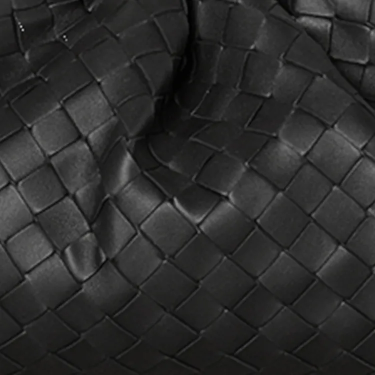 Bottega Veneta Sheepskin Clutch Women's Black-3