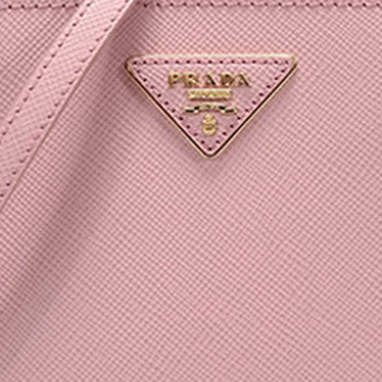 PRADA Cow Leather Portable Crossbody Bag Shoulder Bag Mini Women's Light Pink-4
