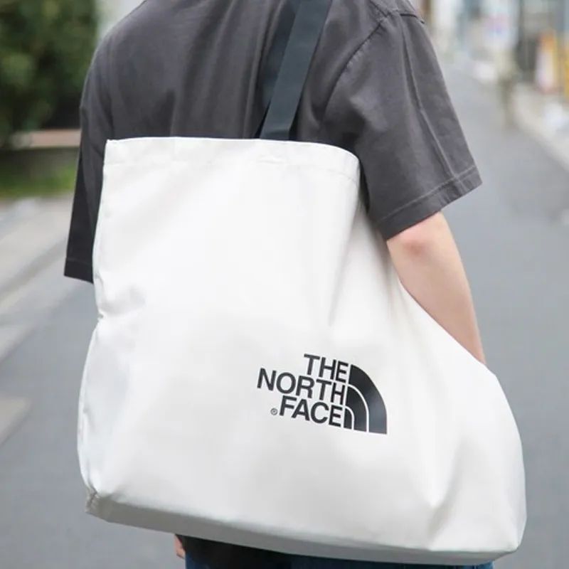 THE NORTH FACE Polyester Tote Bag, Shopping Bag, Handbag, Shoulder Bag Unisex Cream-2