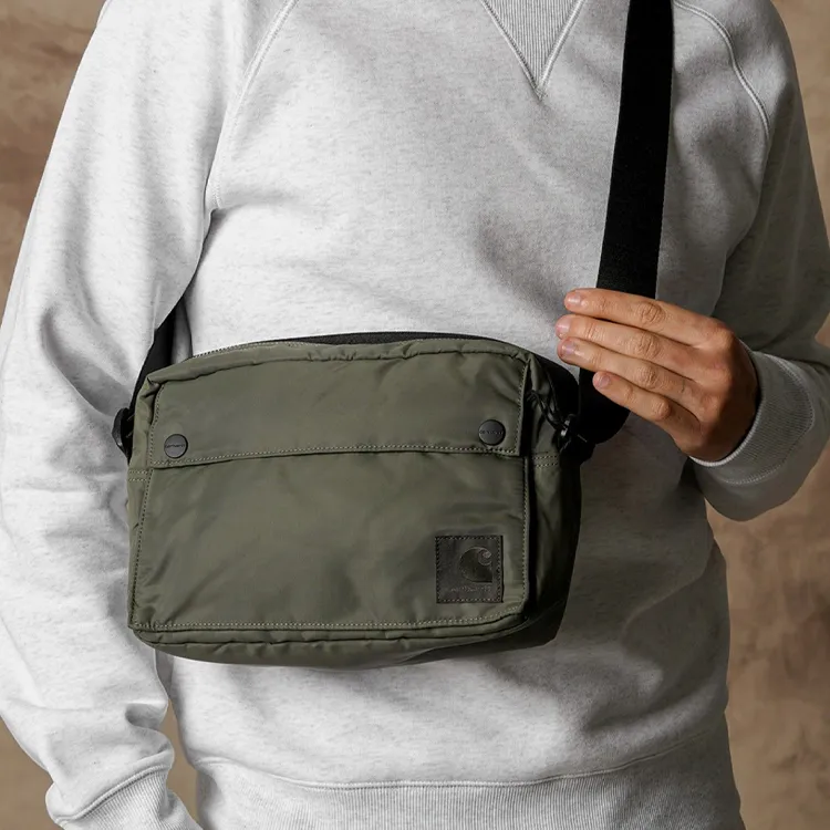 Carhartt WIP Nylon Shoulder Bag Men's Green-2