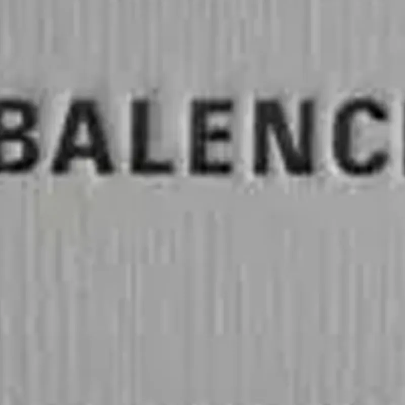 Balenciaga Cash Calfskin Card Holder Women's Gray & Black-2
