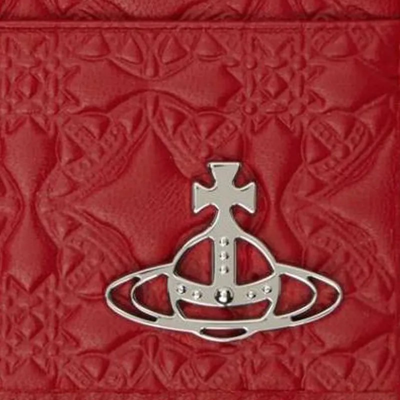 Vivienne Westwood Leather Wallet Men's Red-3