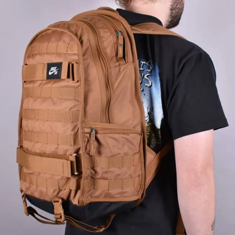 Nike Polyester Backpack Unisex Wheat-4