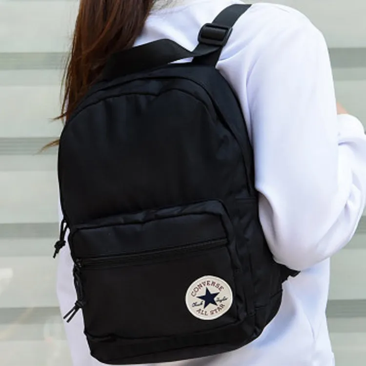 Converse Polyester Backpack Regular Unisex Black-4