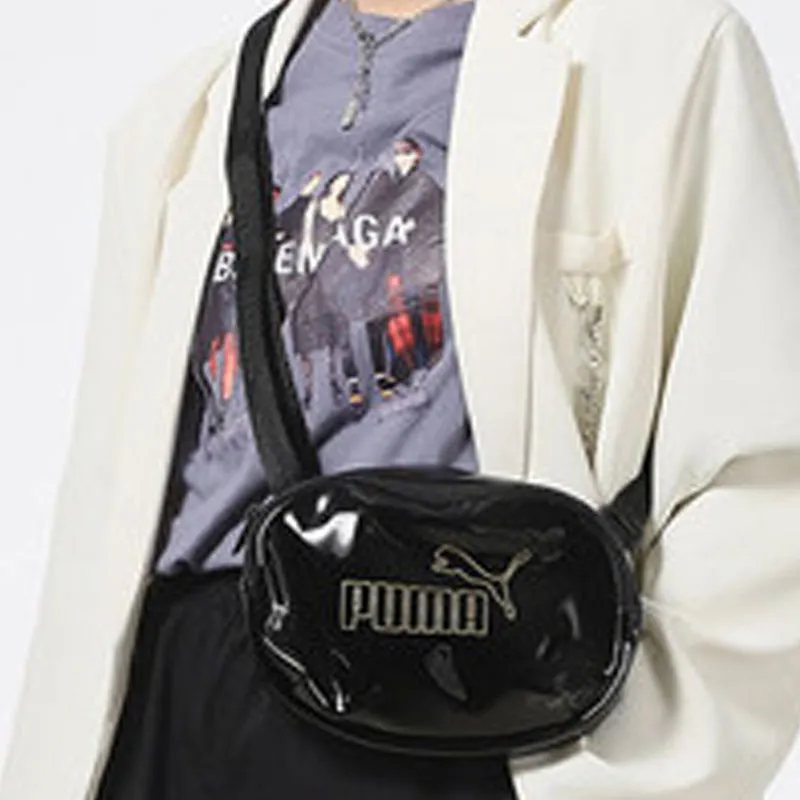 PUMA Fabric Artificial Leather Crossbody Bags Shoulder Bags Women's CORE UP Pure Black-5
