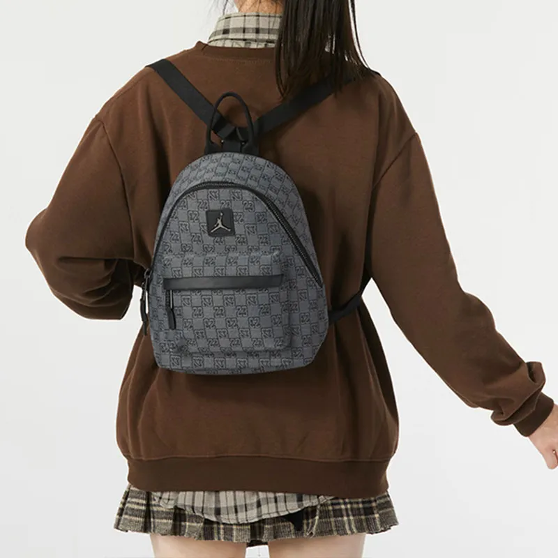 Jordan Polyester Backpack Regular Unisex Black-4