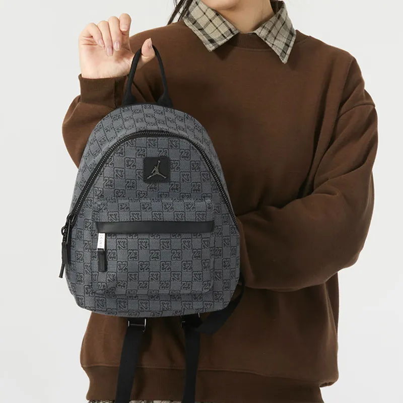 Jordan Polyester Backpack Regular Unisex Black-2