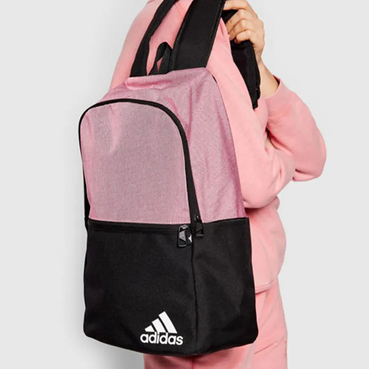 Adidas Polyester Backpack Regular Unisex Black/Pink-4