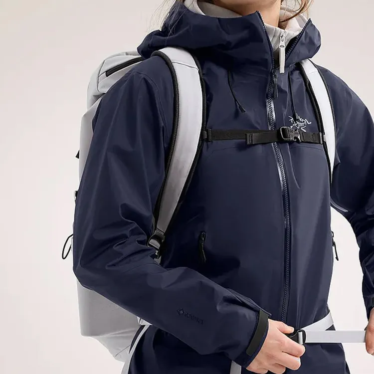 Arcteryx Recycled Polyester Outdoor Hiking Bag Backpack Men's Graphite-4