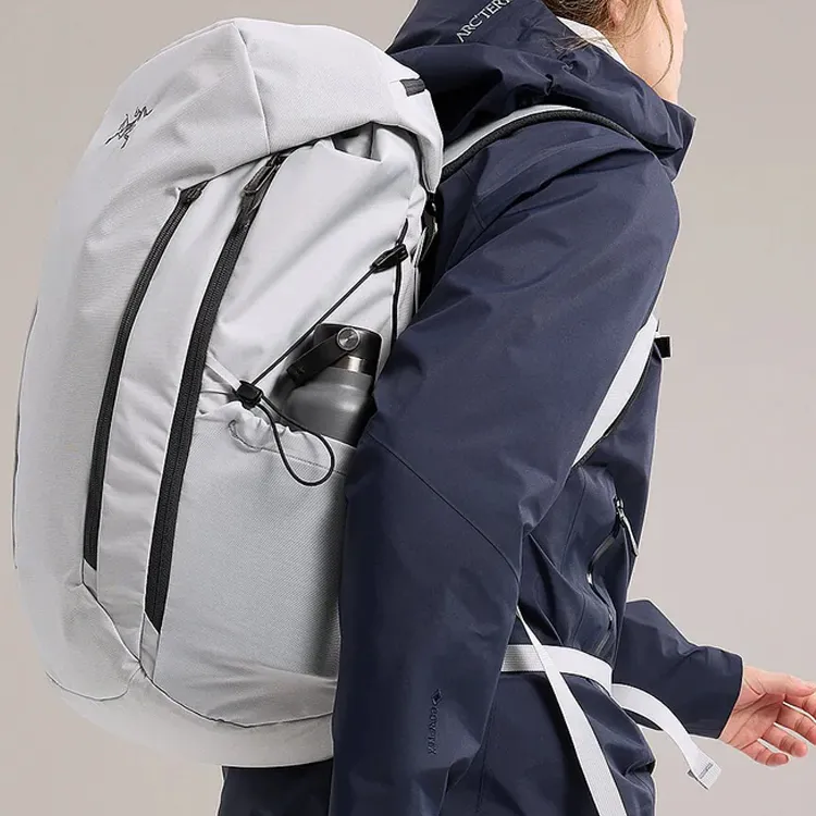 Arcteryx Recycled Polyester Outdoor Hiking Bag Backpack Men's Graphite-5
