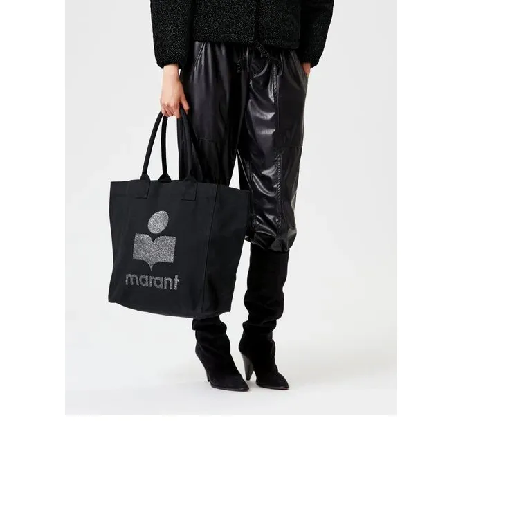 ISABEL MARANT Yenky Open-Top Tote Bag-6