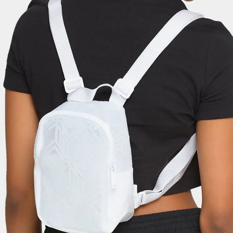 Adidas Originals Polyester Backpack Regular Women's White-4