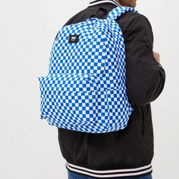 Vans Old Skool Polyester Backpack Regular Unisex Blue-4