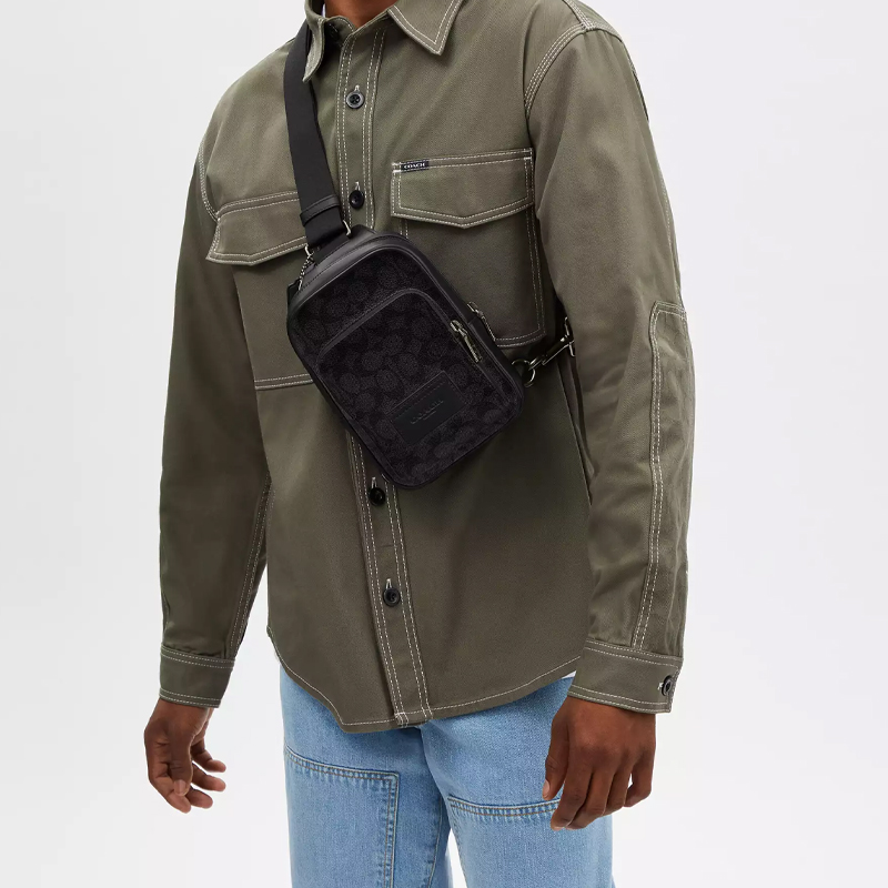 ●大人気【POIE】 2pocket string bag ★送料・関税込★ マルチ 2ポケット ストリング バックパック / multi 2pockets