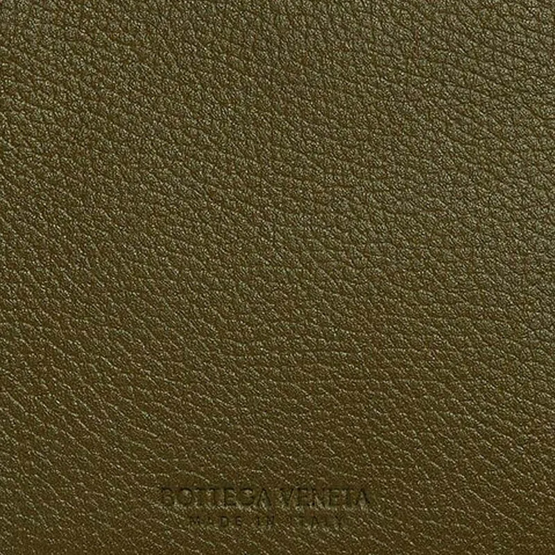 Bottega Veneta Cow Leather Wallet Men's Olive Oil Color-3