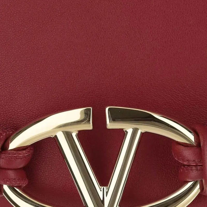 Valentino VLogo Pouf Drawstring Mini Bucket Bag-3