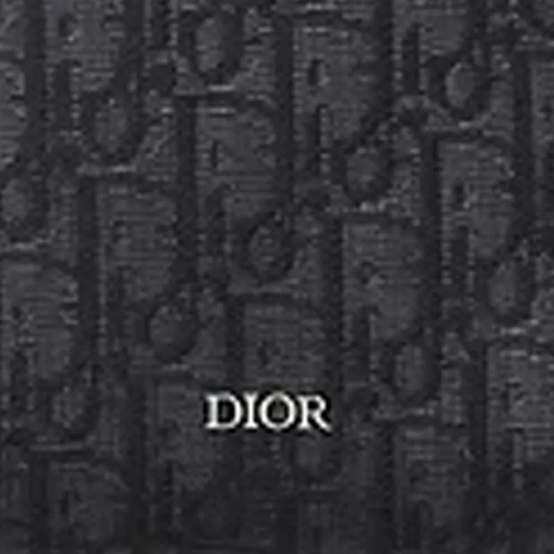 DIOR Rider 2.0 Calfskin Crossbody One Shoulder Sling Bag Men's Black-3