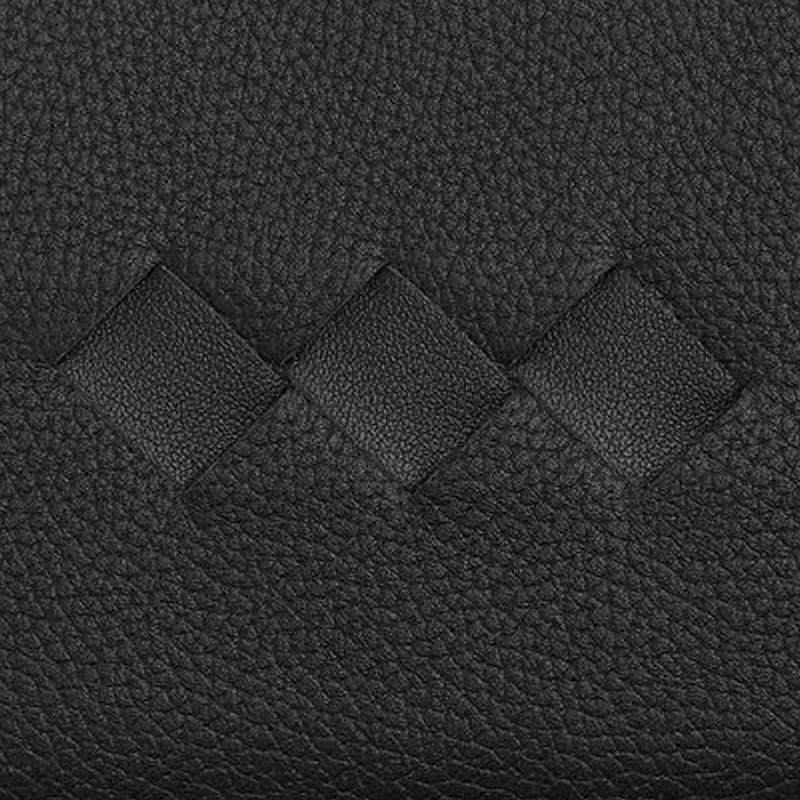 Bottega Veneta Calfskin Wallet Men's Black-3